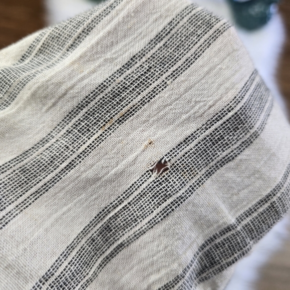 Nili Lotan FLAWED Malia Striped Button Dress Small - Picture 10 of 16